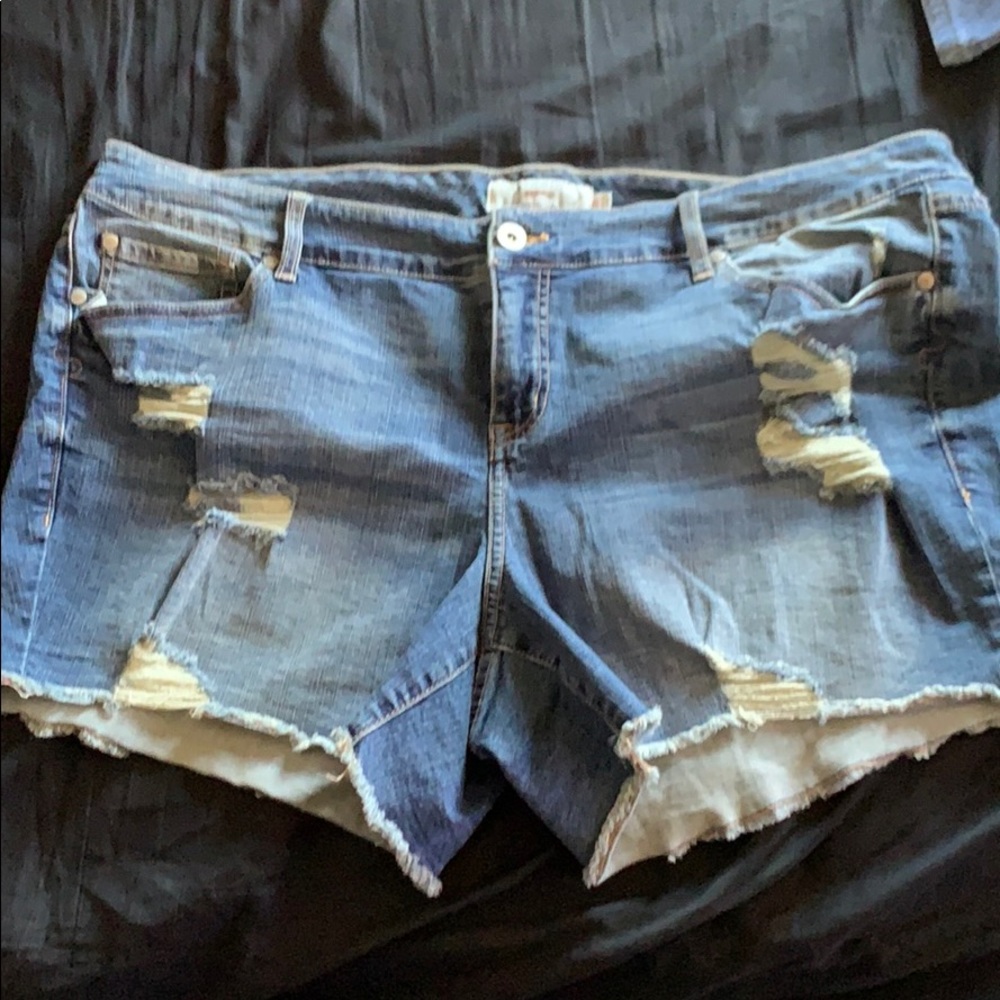Torrid Jean Shorts